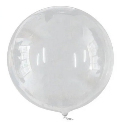 Globo Burbuja Transparente R18 P/  Decoración 