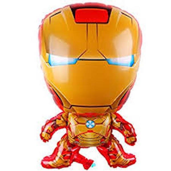 Globos Metalizado Iron Man Spiderman Hombre Araña Advengers